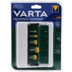 VARTA batéria Universal-nabíjačka pre AA, AAA, C, D oder 1x 9V NiMH batéria originál