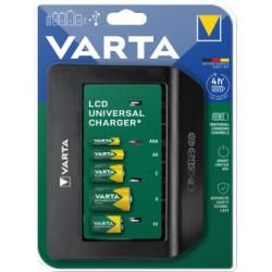 Varta nabíjačka LCD Universal s USB výstupom pre AA / AAA / C / D & 9V batéria originál