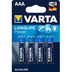 alkalická mikroceruzková batéria HR03 4ks v balení - Varta