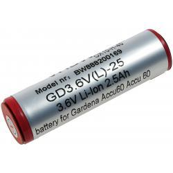 batéria pre Gardena nožnice na trávu 8800 / Typ Accu60 Li-Ion