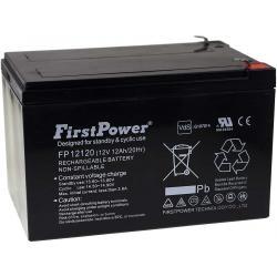 batéria pre núdzové osvetlenie Poplašné systémy 12Ah 12V VdS - FirstPower