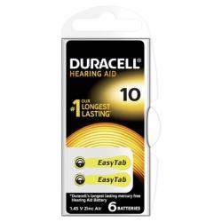 Batérie pre naslúchadlo V10AT 6ks v balenie - Duracell originál