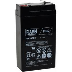 FIAMM Blei batéria FG10381 6V 3,8Ah originál