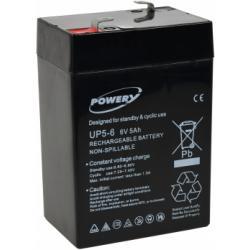 Powery® olovená batéria -náhrada pre Panasonic Typ LC-R064R5P