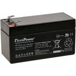FirstPower náhradný batéria FP1212 1,2Ah 12V VdS originál