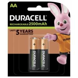 Nabíjacie batérie LR6 batéria 2ks v balenie - Duracell Duralock Recharge Ultra originál